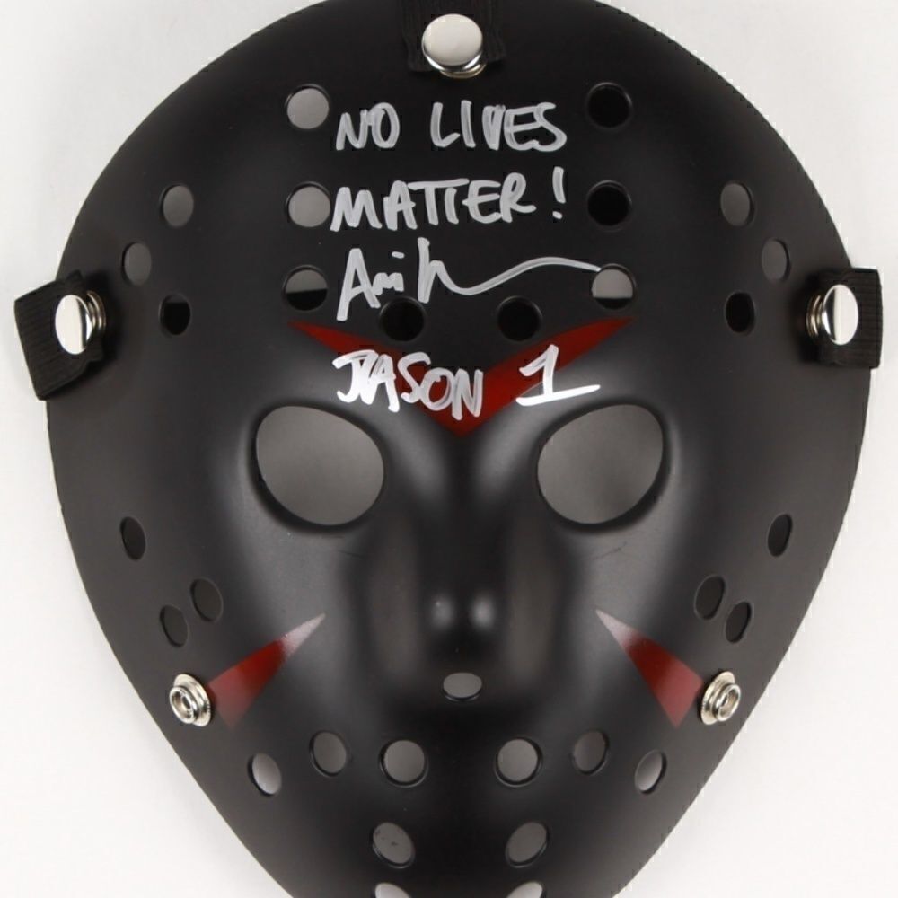 Ari Lehman Signed Jason "Friday the 13th" Mask
